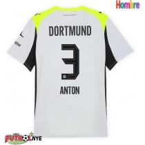 Camiseta Borussia Dortmund Waldemar Anton #3 Visitante Equipación 2025-26 manga corta